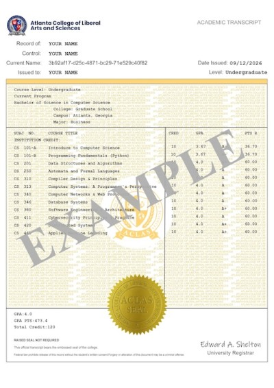 Online BSCS ($199) — BS in Computer Science | ACLAS